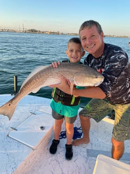 Redfish fishing in Rockport, Texas