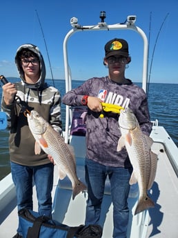 Redfish fishing in South Padre Island, Texas