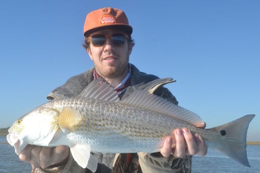 Redfish fishing in Galveston, Texas