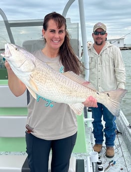 Redfish fishing in Port Isabel, Texas