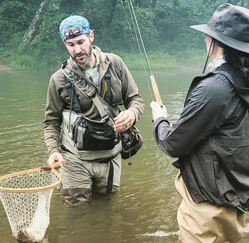 Rainbow Trout fishing in Broken Bow, Oklahoma