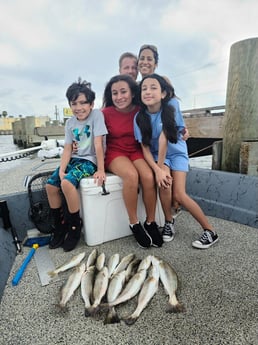 Speckled Trout / Spotted Seatrout fishing in Galveston, Texas