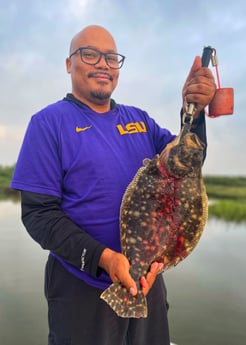 Flounder Fishing in Galveston, Texas