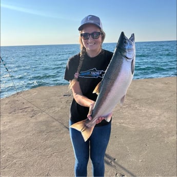 Fishing in Clay Township, Michigan