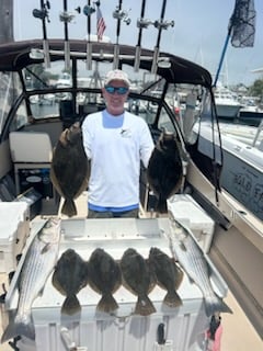 Fishing in Hampton Bays, New York