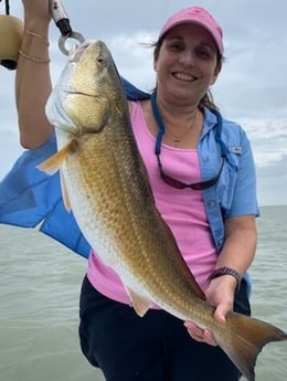 Redfish fishing in South Padre Island, Texas