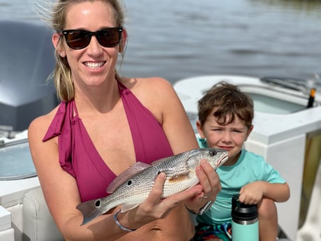 Redfish fishing in St. Augustine, Florida