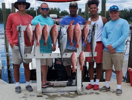 King Mackerel / Kingfish, Little Tunny / False Albacore, Red Snapper fishing in Panama City, Florida