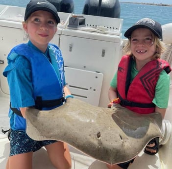 Stingray fishing in South Padre Island, Texas