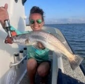 Speckled Trout Fishing in Galveston, Texas