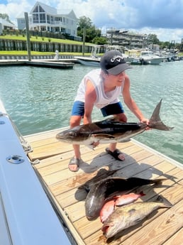 Black Grouper, Cobia, Red Snapper fishing in Wilmington, North Carolina