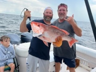 Red Snapper fishing in Gulf Shores, Alabama