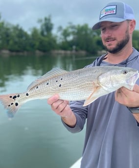 Redfish fishing in Beaufort, North Carolina