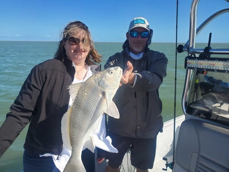 Black Drum fishing in Corpus Christi, Texas