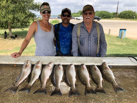 Redfish fishing in San Antonio, Texas