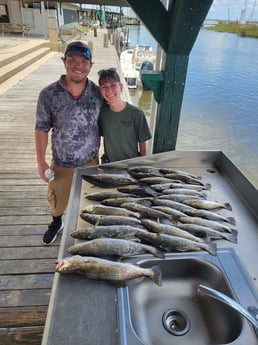 Black Drum, Redfish, Speckled Trout Fishing in Sulphur, Louisiana