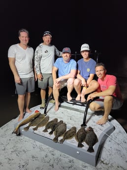 Flounder Fishing in Rio Hondo, Texas