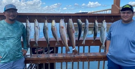 Redfish, Speckled Trout / Spotted Seatrout Fishing in South Padre Island, Texas