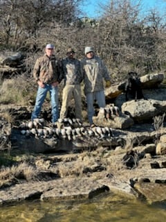 Fishing in Rising Star, Texas