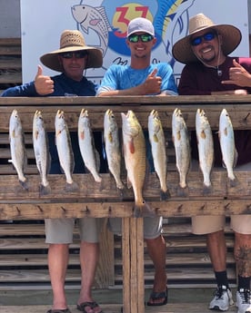 Redfish, Speckled Trout / Spotted Seatrout fishing in Corpus Christi, Texas