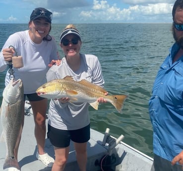 Redfish fishing in Port O&#039;Connor, Texas