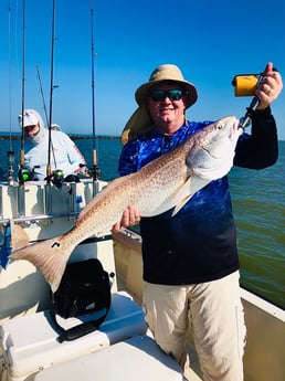 Redfish fishing in Galveston, Texas