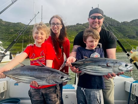 Fishing in Kapaʻa, Hawaii