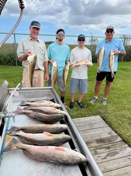 Redfish Fishing in Galveston, Texas