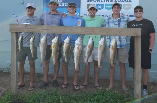 Redfish, Speckled Trout / Spotted Seatrout fishing in South Padre Island, Texas