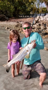 Snook fishing in Miami, Florida