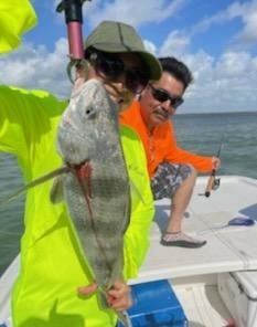 Black Drum fishing in Port Isabel, Texas