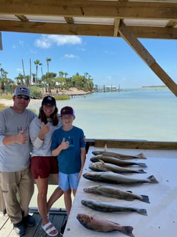 Mangrove Snapper, Redfish, Speckled Trout Fishing in Ingleside, Texas