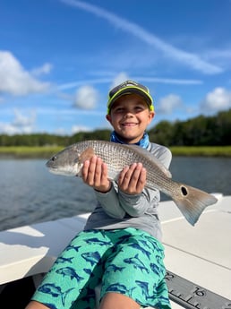 Redfish fishing in Wrightsville Beach, North Carolina