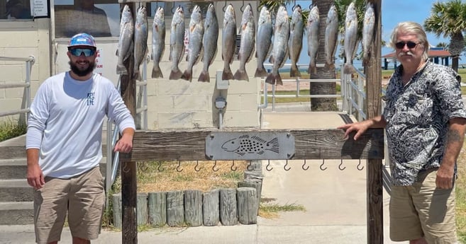 Speckled Trout / Spotted Seatrout fishing in Rockport, Texas