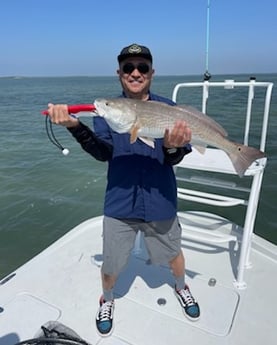 Redfish fishing in South Padre Island, Texas