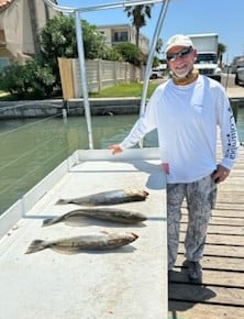 Speckled Trout Fishing in South Padre Island, Texas