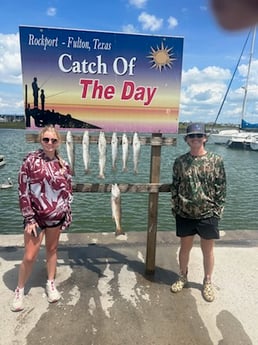 Fishing in Rockport, Texas