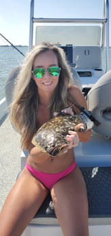 Flounder fishing in Galveston, Texas