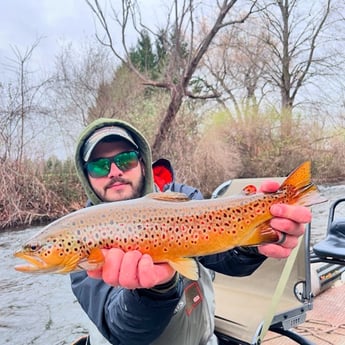 Fishing in Big Rapids, Michigan