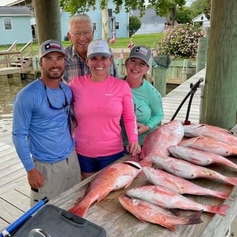 Red Snapper fishing in Matagorda, Texas