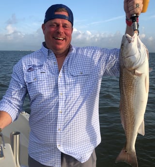 Redfish fishing in Galveston, Texas