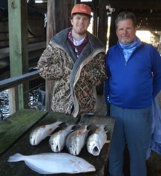 Flounder, Redfish fishing in Galveston, Texas