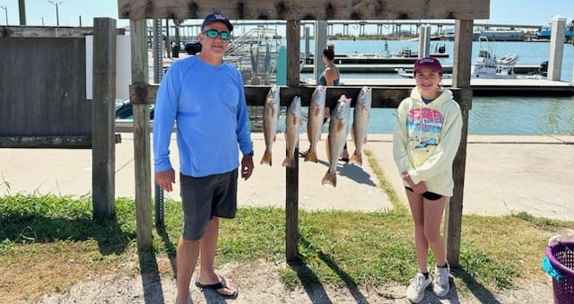 Redfish Fishing in Aransas Pass, Texas