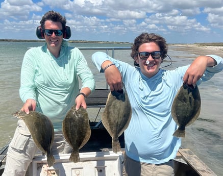 Flounder fishing in South Padre Island, Texas