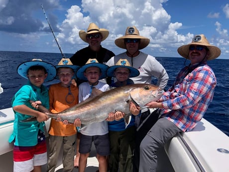 Amberjack fishing in Port O&#039;Connor, Texas