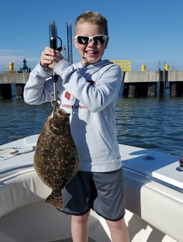 Flounder Fishing in Galveston, Texas