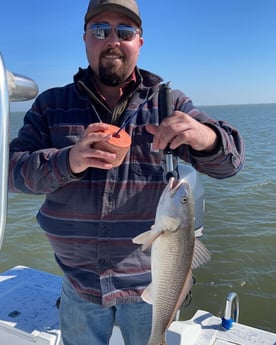 Redfish fishing in Port Isabel, Texas