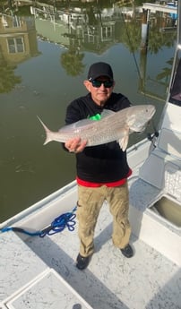 Redfish fishing in South Padre Island, Texas