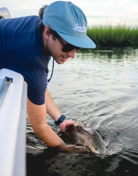 Redfish fishing in Wrightsville Beach, North Carolina, USA