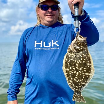 Flounder fishing in Corpus Christi, Texas